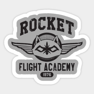 Rocket Flight Academy Sticker